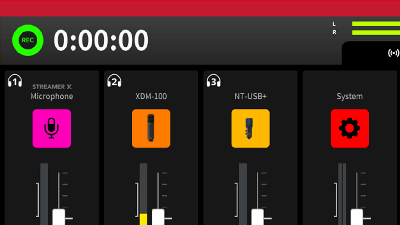 Multiple headphone mixes in UNIFY